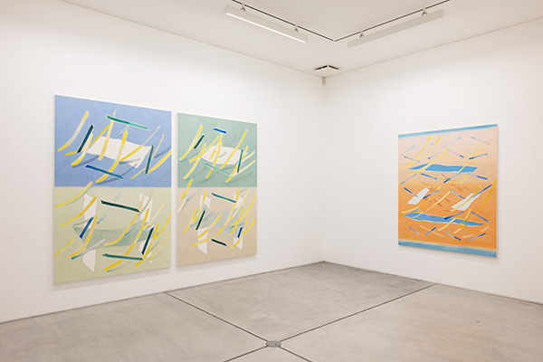 「知覚する風景」展示風景 2024年(2kwgallery)撮影:麥生田兵吾